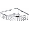 4118 Kube Single Corner Wire Basket - Chrome