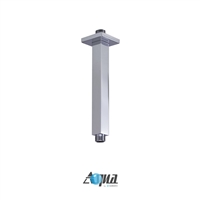 ACBS6-CH Aqua Piazza by KubeBath 6" Long Shower Head Ceiling Bar - Chrome
