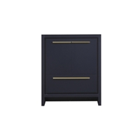 AD630-BLUE-Cabinet 30'' KubeBath Dolce Blue Modern Bathroom Cabinet only (no counter top no sink)