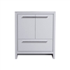 AD630-GW-Cabinet 30'' KubeBath Dolce Gloss White Modern Bathroom Cabinet only (no counter top no sink)