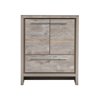AD630-NW-Cabinet 30'' KubeBath Dolce Nature Wood Modern Bathroom Cabinet only (no counter top no sink)