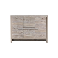 AD648D-NW-Cabinet 48'' KubeBath Dolce Nature Wood Modern Bathroom Cabinet only (no counter top no sink)