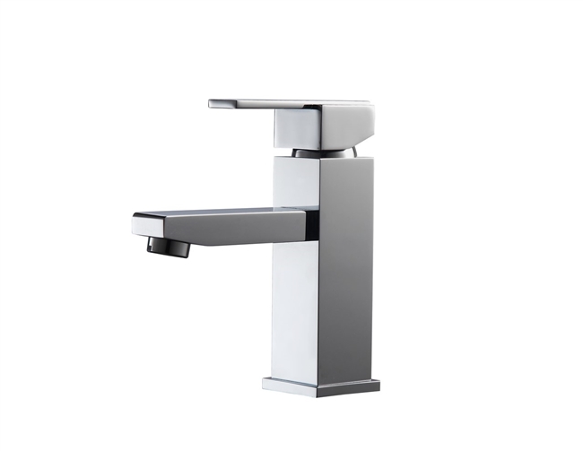 AFB041 Aqua Piazza Single Lever Bathroom Vanity Faucet - Chrome