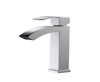 AFB053 Aqua Balzo Single Lever Wide Spread Bathroom Vanity Faucet - Chrome