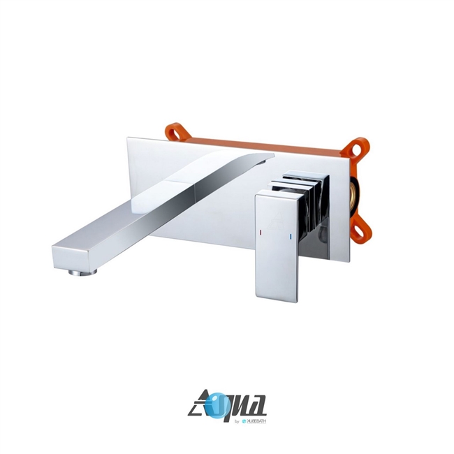 AFBW902 Aqua Squadra Single Level Wall Mount Faucet - Chrome