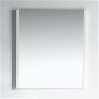 AM28-GW AQUA 28'' Mirror In Gloss White