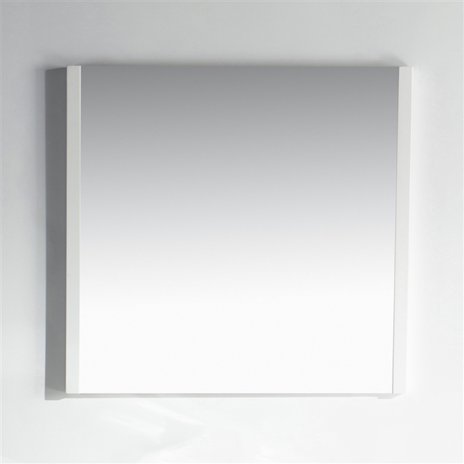 AM34-GW AQUA 34'' Mirror In High Gloss White