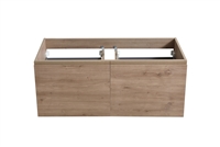 BALLI48S-WO-cabinet 48'' Balli  Modern Wall Mount Bathroom cabinet (no counter top no sink) - White Oak