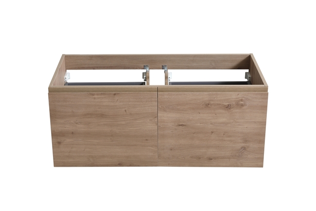 BALLI48S-WO-cabinet 48'' Balli Modern Wall Mount Bathroom cabinet (no counter top no sink) - White Oak