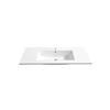 40''x 20.66'' Reinforced Acrylic Composite Sink with Overflow