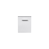 BSL16-GW-Cabinet Bliss 16" Gloss White Wall Mount Modern Bathroom Cabinet only (no counter top no sink)