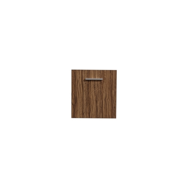 BSL18-GCN-Cabinet Bliss 18" High Glossy Chestnut Wood Wall Mount Modern Bathroom Cabinet only (no counter top no sink)