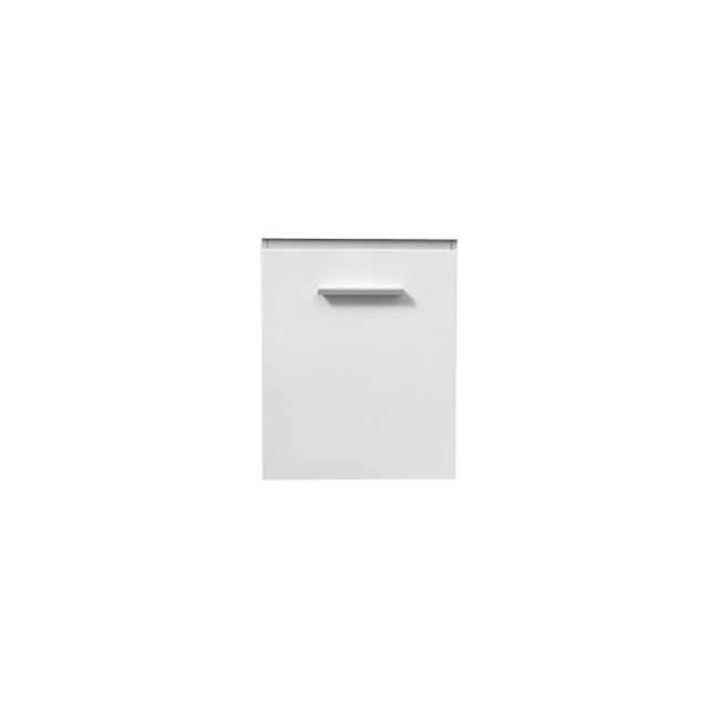 BSL18-GW-Cabinet Bliss 18" Gloss White Wall Mount Modern Bathroom Cabinet only (no counter top no sink)