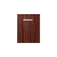 BSL18-WNT-Cabinet Bliss 18" Walnut Wall Mount Modern Bathroom Cabinet only (no counter top no sink)