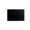 BSL30-BK-Cabinet Bliss 30" Black Wood Wall Mount Modern Bathroom Cabinet only (no counter top no sink)