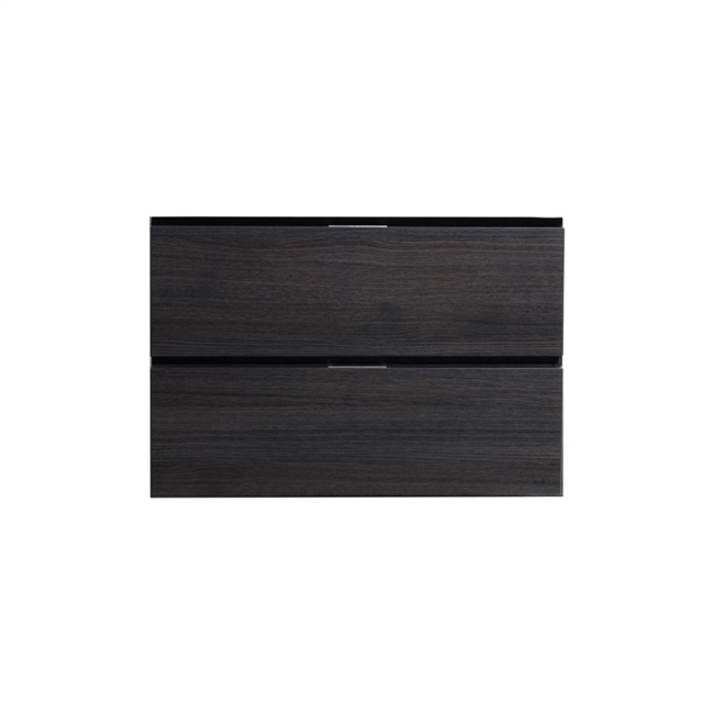 BSL30-GO-Cabinet Bliss 30" Gray Oak Wood Wall Mount Modern Bathroom Cabinet only (no counter top no sink)