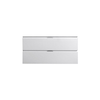 BSL40-GW-Cabinet Bliss 40" Gloss White Wall Mount Modern Bathroom Cabinet only (no counter top no sink)