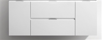 BSL48-GW-Cabinet Bliss 48" Gloss White Wall Mount Modern Bathroom Cabinet only (no counter top no sink)