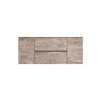 BSL48-NW-Cabinet Bliss 48" Nature Wood Wall Mount Modern Bathroom Cabinet only (no counter top no sink)
