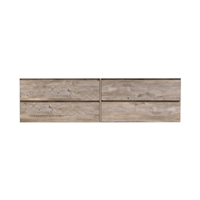 BSL72-NW-Cabinet Bliss 72" Nature Wood Wall Mount Double Sink Modern Bathroom Cabinet only (no counter top no sink)