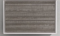 DL36-HGASH-CABINET-ONLY DeLusso 36" Ash Gray Wall Mount Modern Bathroom Cabinet only (no counter top no sink)