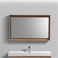 KB40HO-M 40" Wide Mirror w/ Shelf - Honey Oak |