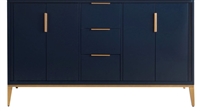 KD9960-BLUE-cabinet Divani 60'' Navy Blue s cabinet (no counter top no sink)