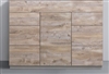 KFM48S-NW-cabinet 48" Milano Nature Wood Floor Mount Modern Bathroom cabinet (no counter top no sink) -