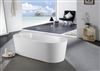 KFST1459 59'' Kube OVALE Free Standing Bathtub