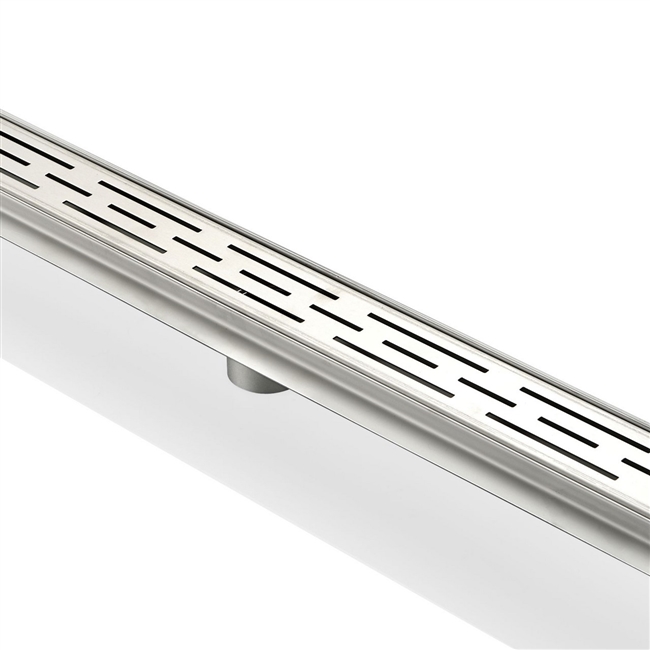 KLD28-LINEARGRATE Kube 28" Stainless Steel Linear Grate